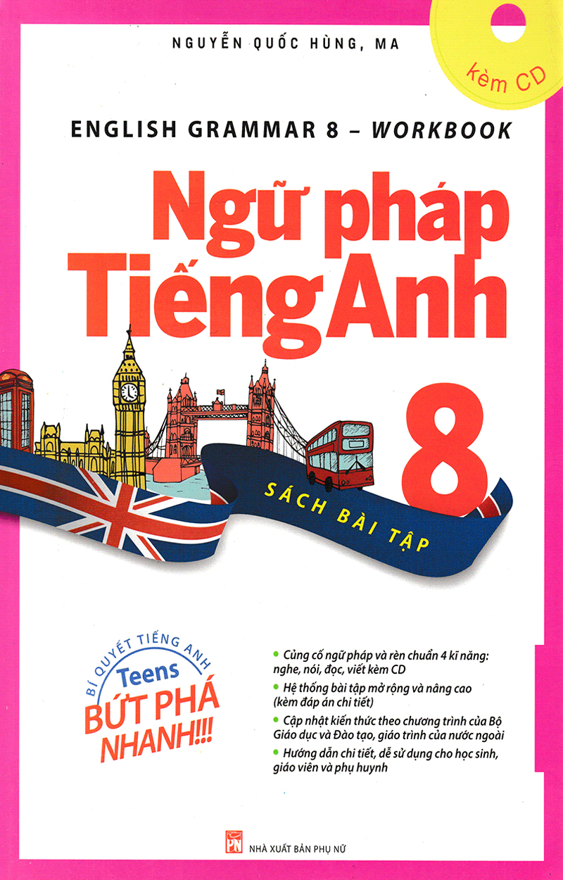 english grammar - ngữ pháp tiếng anh 8 (sách bài tập)