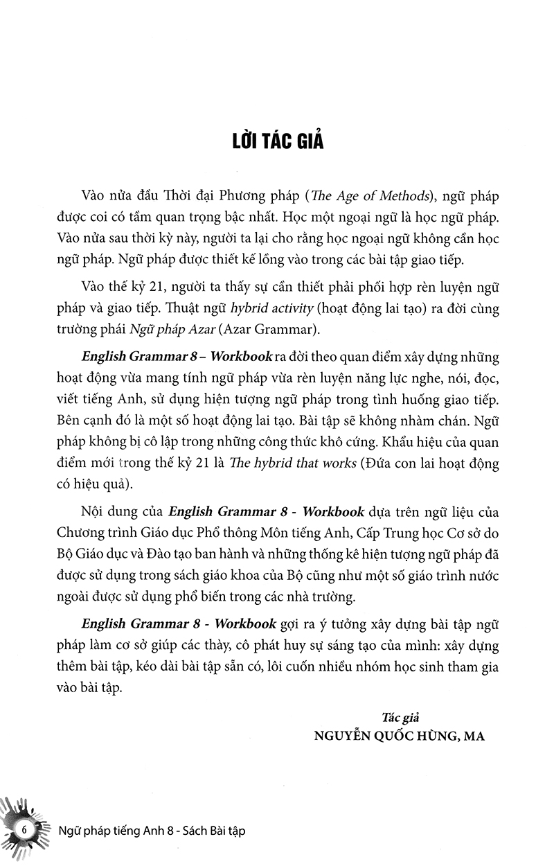english grammar - ngữ pháp tiếng anh 8 (sách bài tập)