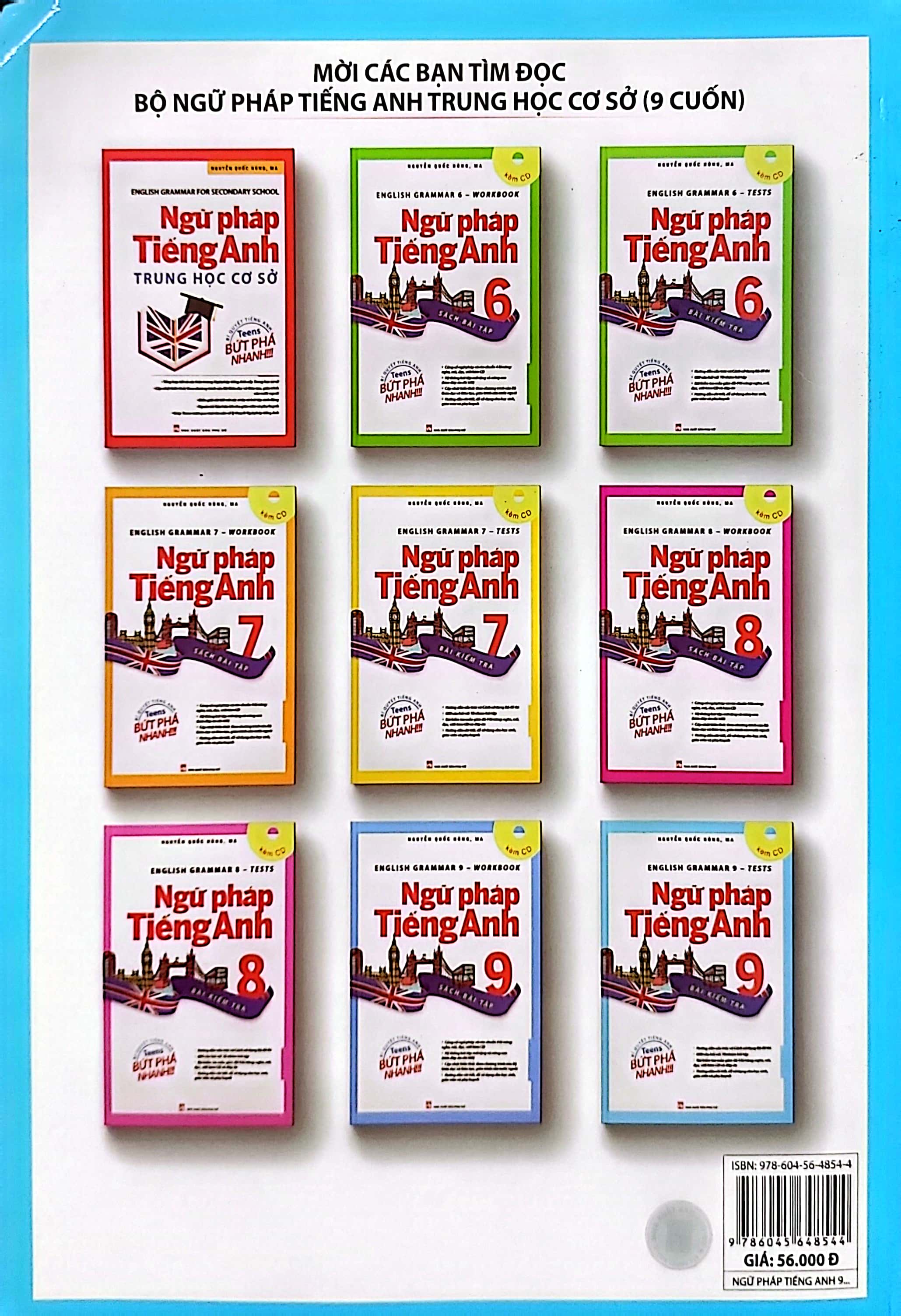 english grammar - ngữ pháp tiếng anh 9 (sách bài tập)