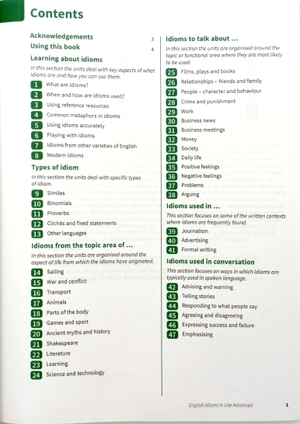 english idioms in use advanced book with answers (vocabulary in use)