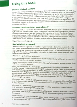 english idioms in use advanced book with answers (vocabulary in use)