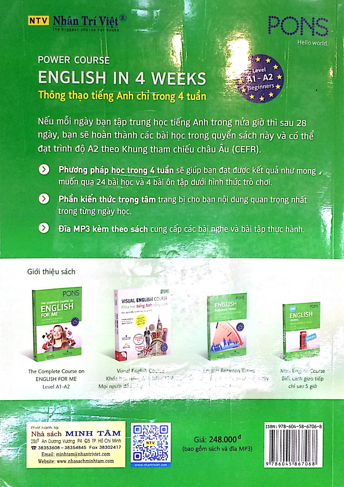 english in 4 weeks - thông thạo tiếng anh chỉ trong 4 tuần (kèm đĩa mp3)