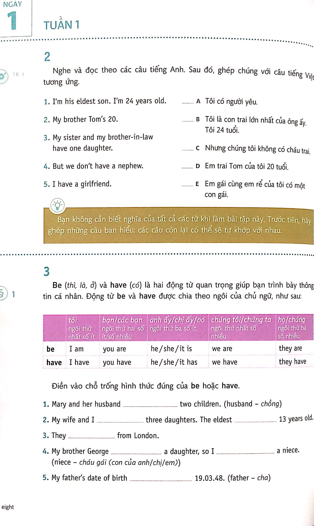 english in 4 weeks - thông thạo tiếng anh chỉ trong 4 tuần (kèm đĩa mp3)