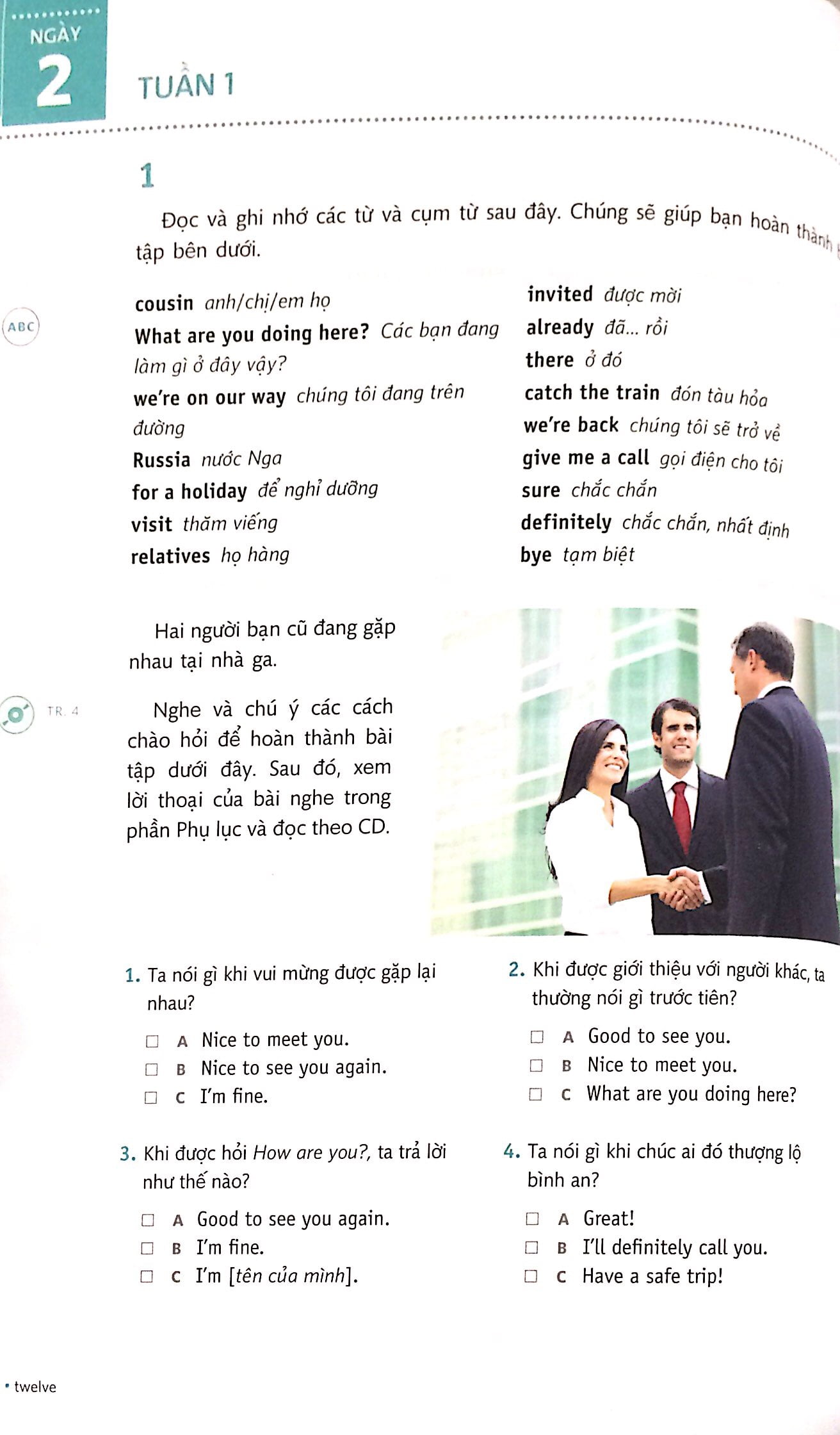 english in 4 weeks - thông thạo tiếng anh chỉ trong 4 tuần (kèm đĩa mp3)