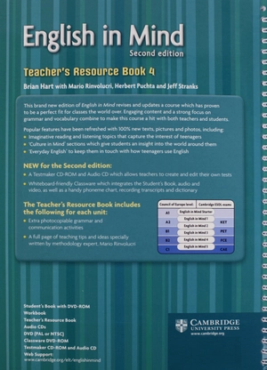 english in mind level 4 teacher's resource book 2nd edition
