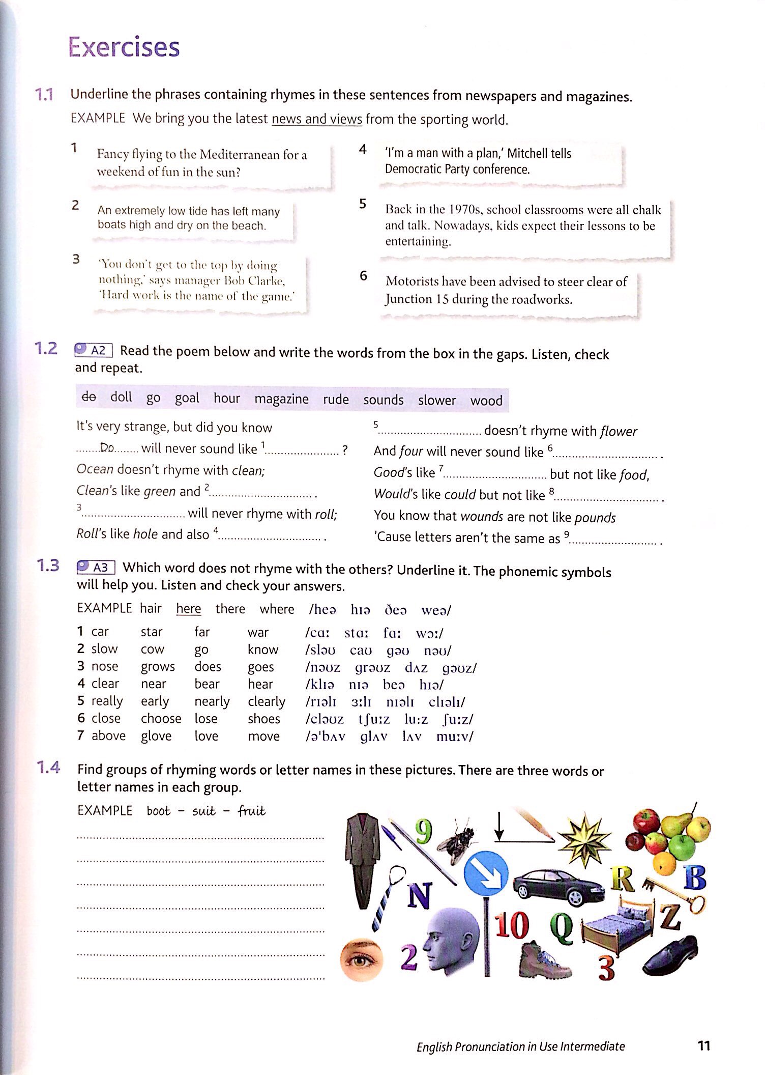 english pronunciation in use int bk w ans & d/l audio