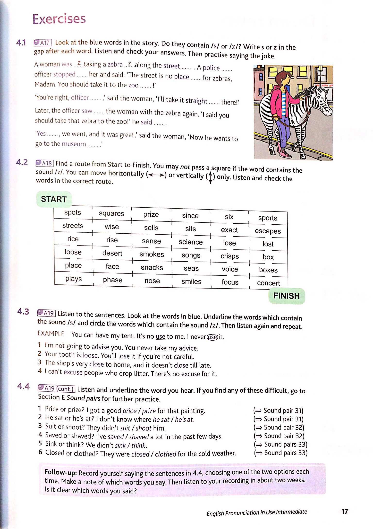 english pronunciation in use int bk w ans & d/l audio