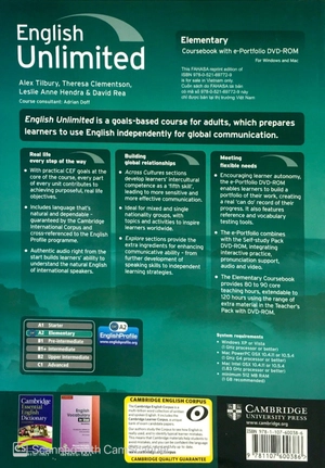 english unlimited - elementary - sb fahasa reprint edition