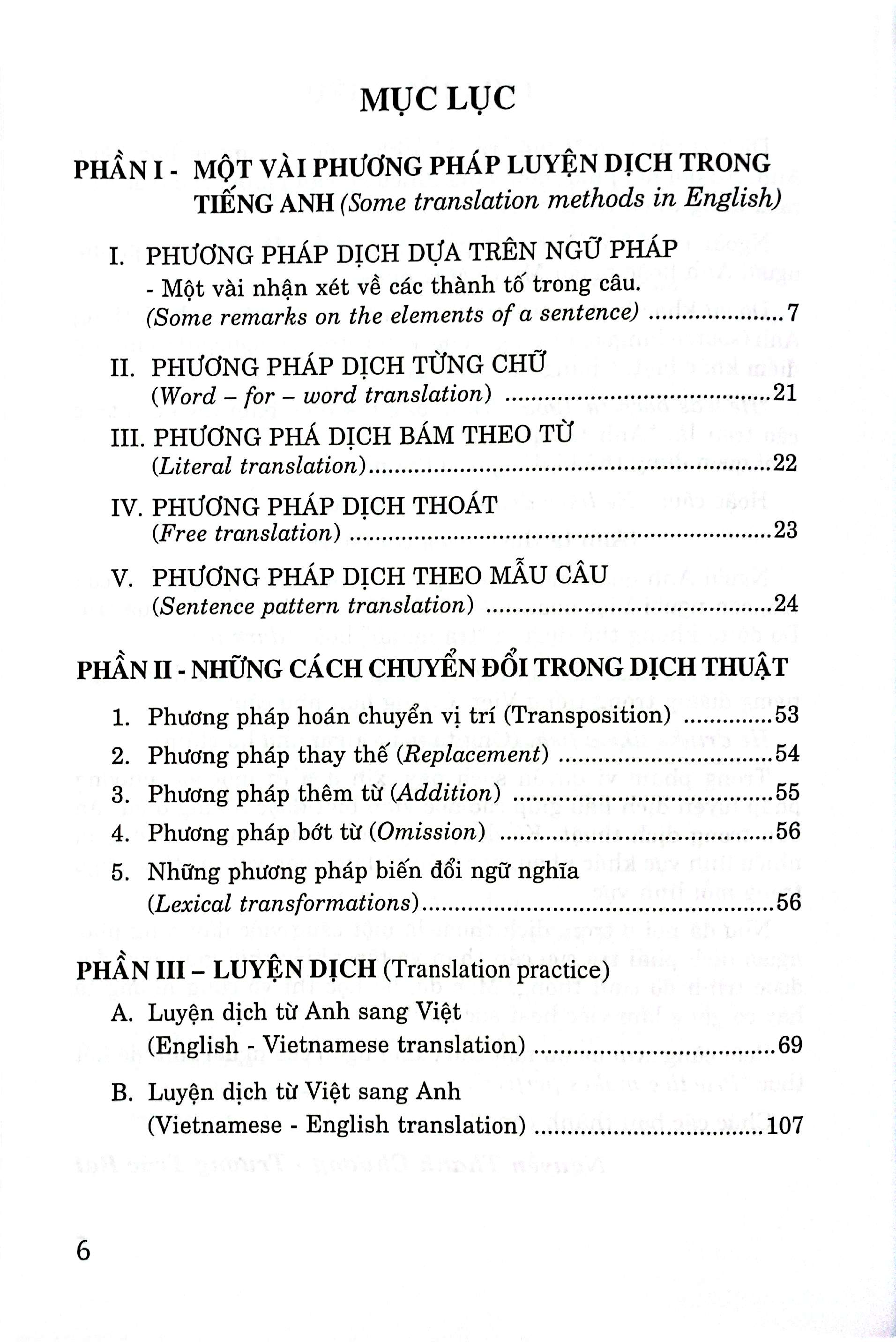 english vietnamese translation methods - phương pháp dịch anh việt (tái bản 2025)