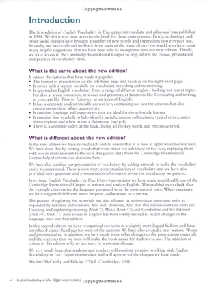 english vocabulary in use upper-intermediate book with answers