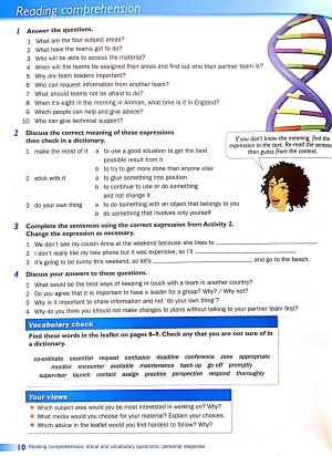 english world level 8: student book