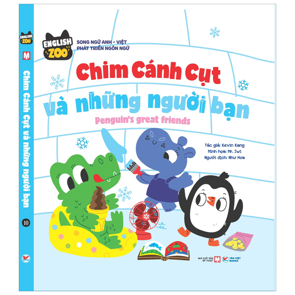 english zoo - chim cánh cụt và những người bạn - penguinℹs great friends