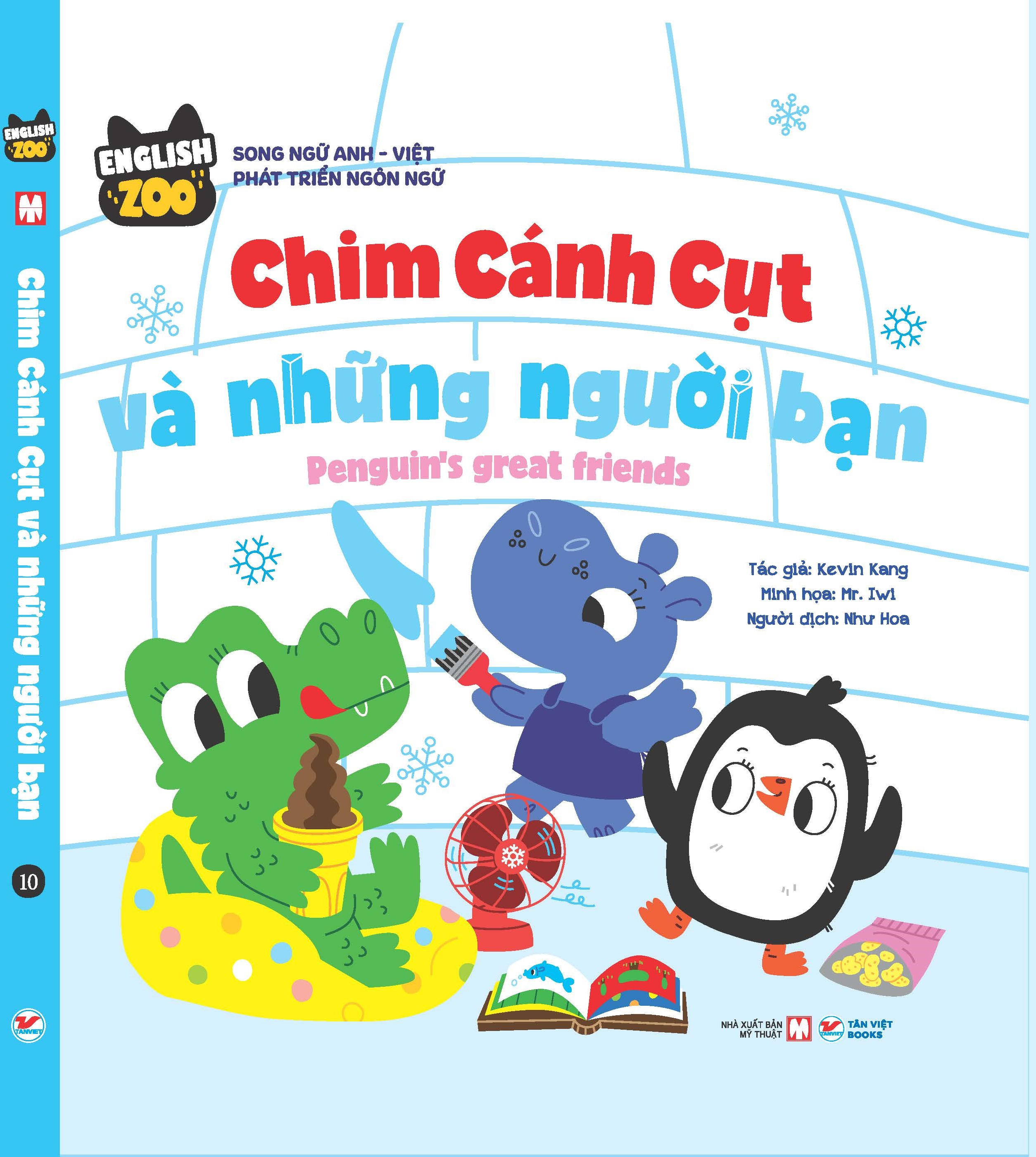 english zoo - chim cánh cụt và những người bạn - penguinℹs great friends
