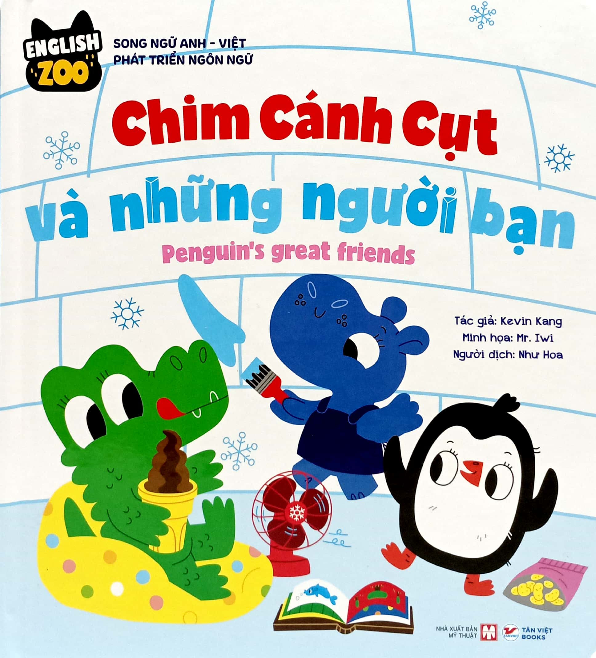 english zoo - chim cánh cụt và những người bạn - penguinℹs great friends