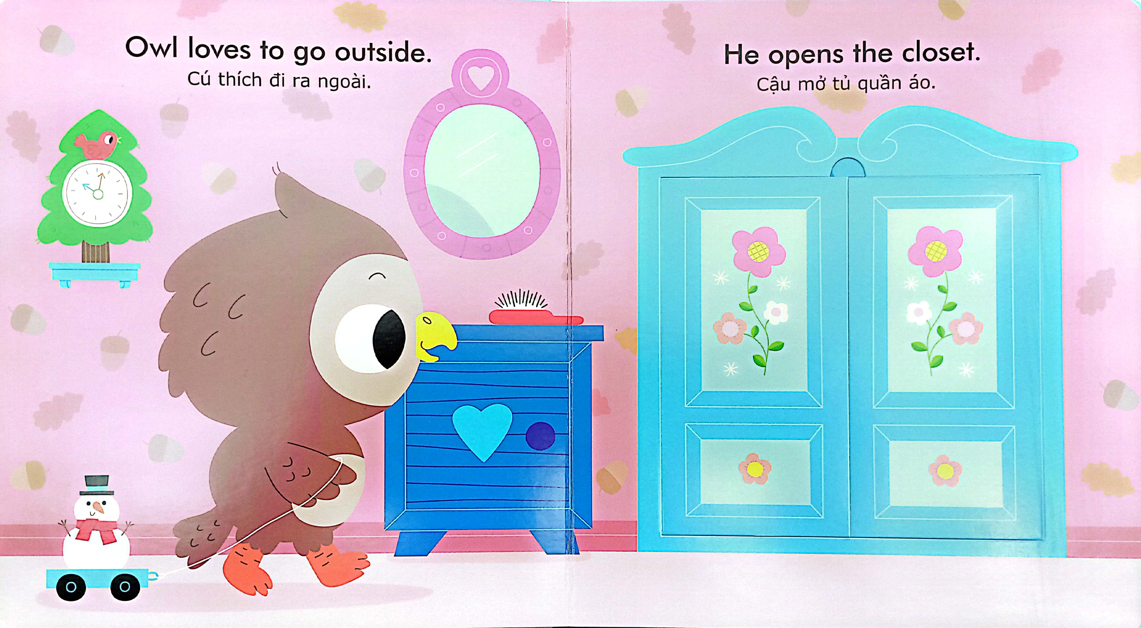 english zoo - ngày tuyết rơi - snowy day