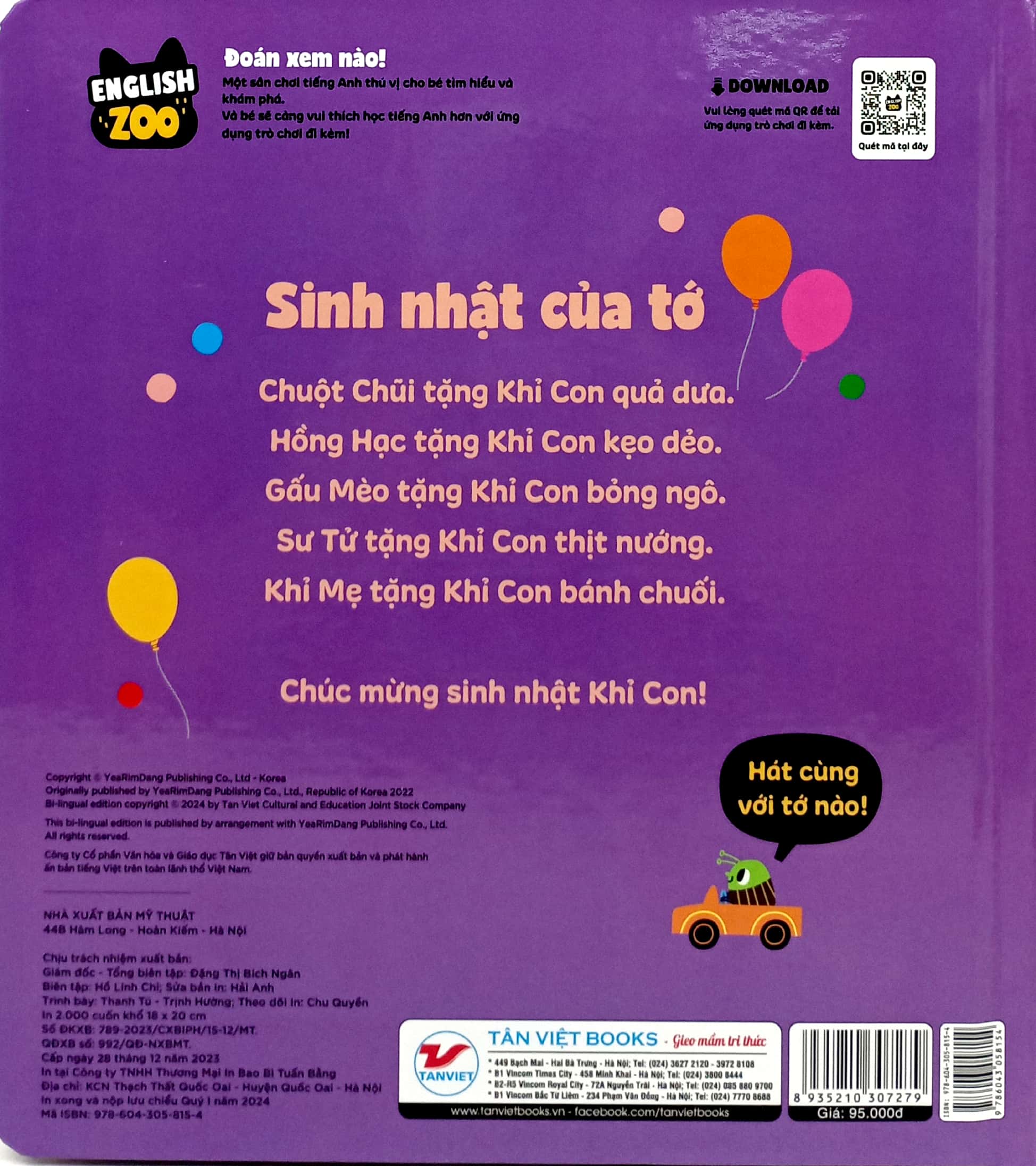 english zoo - sinh nhật của tớ - itℹs my birthday