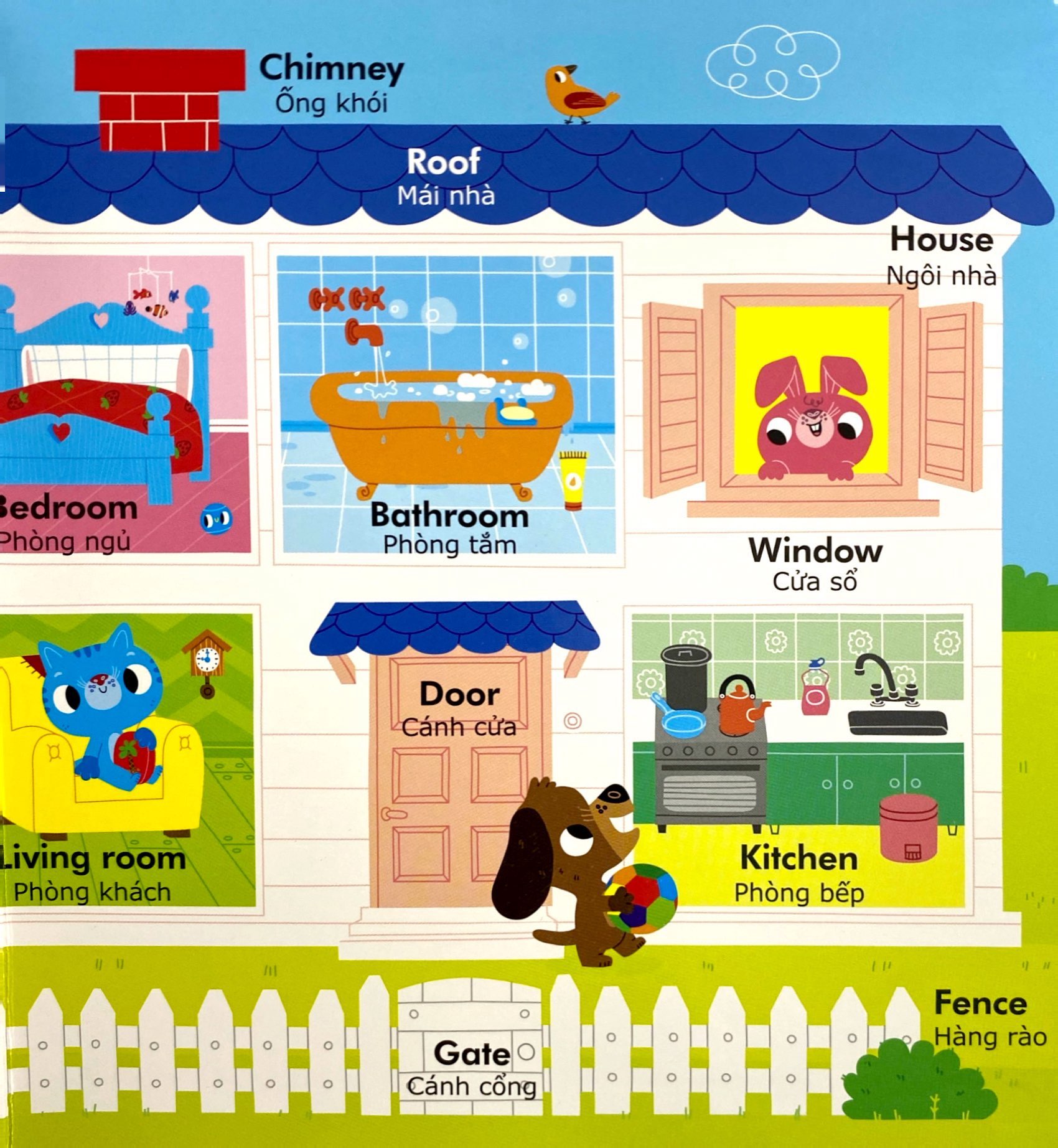 english zoo - song ngữ anh-việt phát triển ngôn ngữ - 200 từ vựng tiếng anh đầu tiên của bé - my first 200 words