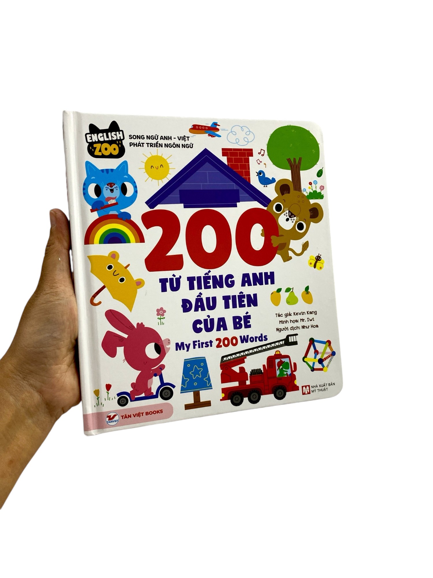 english zoo - song ngữ anh-việt phát triển ngôn ngữ - 200 từ vựng tiếng anh đầu tiên của bé - my first 200 words