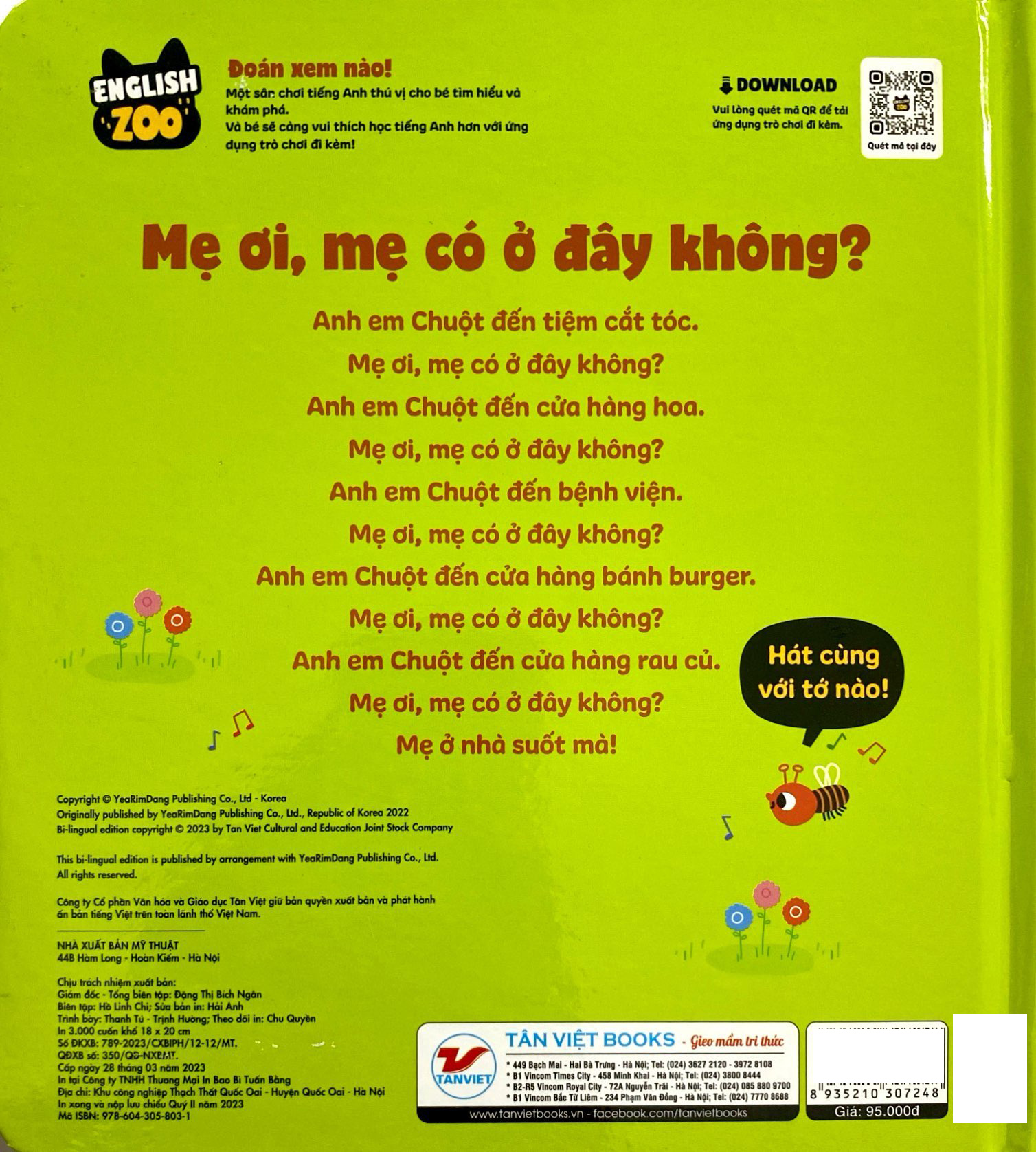 english zoo - song ngữ anh-việt phát triển ngôn ngữ - mẹ ơi, mẹ có ở đây không? - mom, are you here?