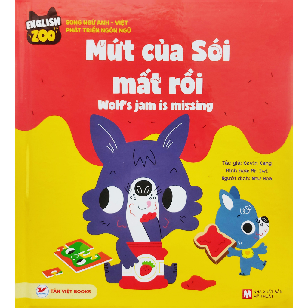 english zoo - song ngữ anh-việt phát triển ngôn ngữ - mứt của sói mất rồi - wolfℹs jam is missing