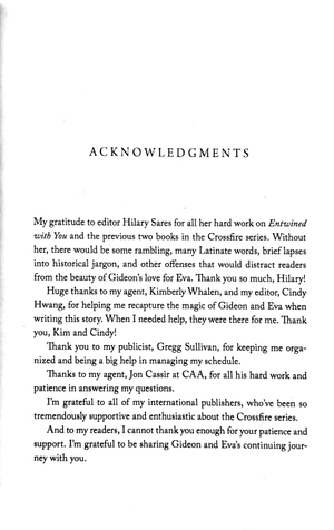 entwined with you: crossfire book 3