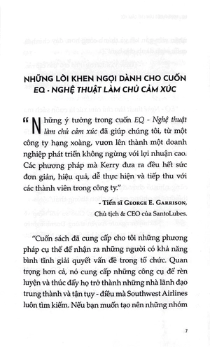 eq - nghệ thuật làm chủ cảm xúc trong công việc