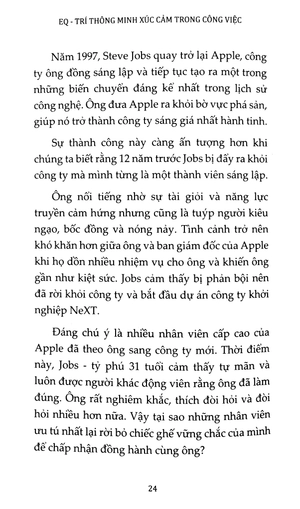 eq - trí thông minh xúc cảm trong công việc (tái bản 2023)