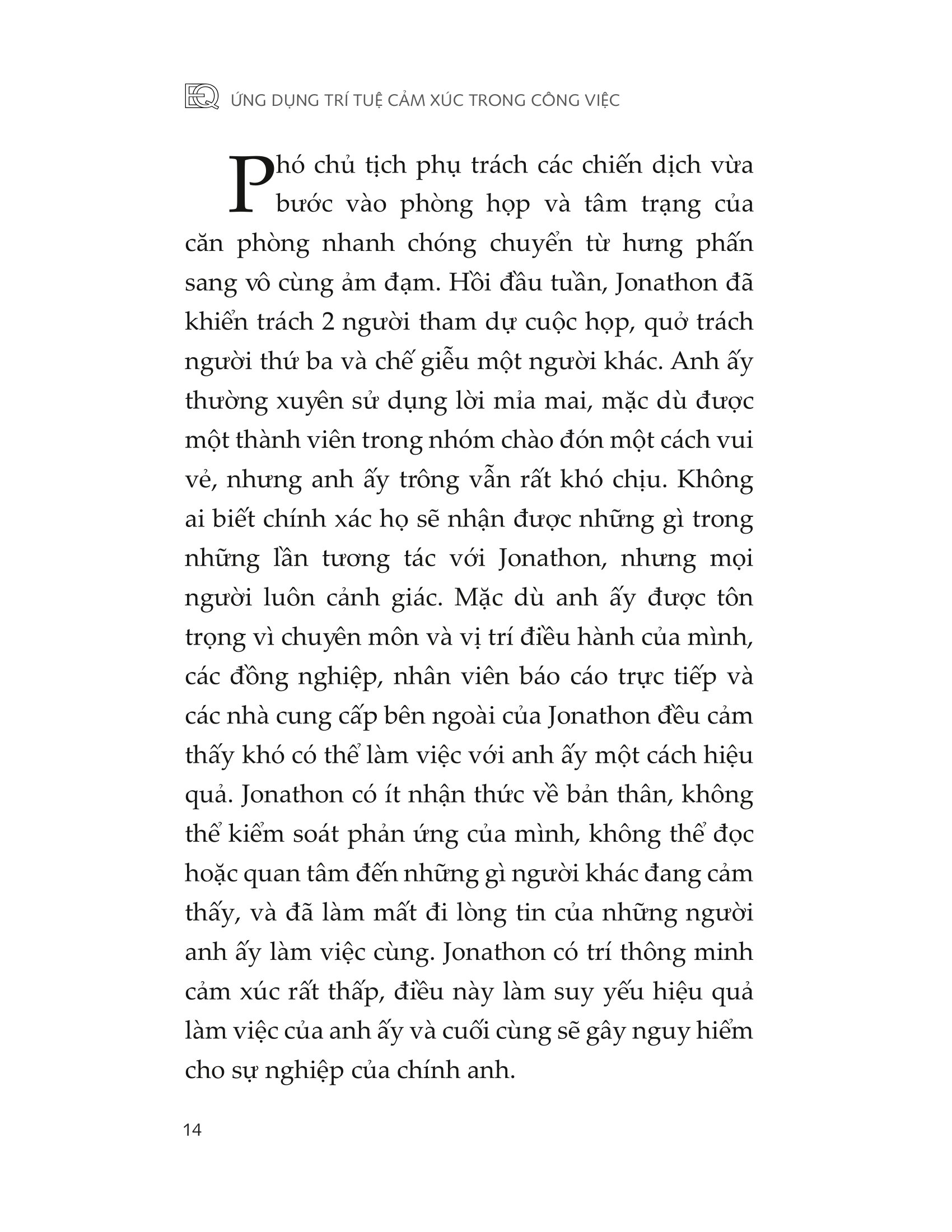 eq - ứng dụng trí tuệ cảm xúc trong công việc