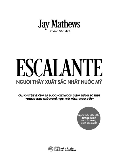 escalante - người thầy xuất sắc nhất nước mỹ