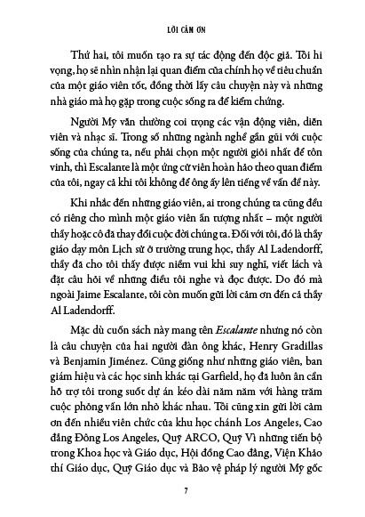 escalante - người thầy xuất sắc nhất nước mỹ