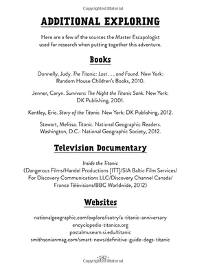 escape this book! titanic