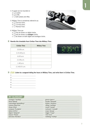 esp series - flash on english for armed forces