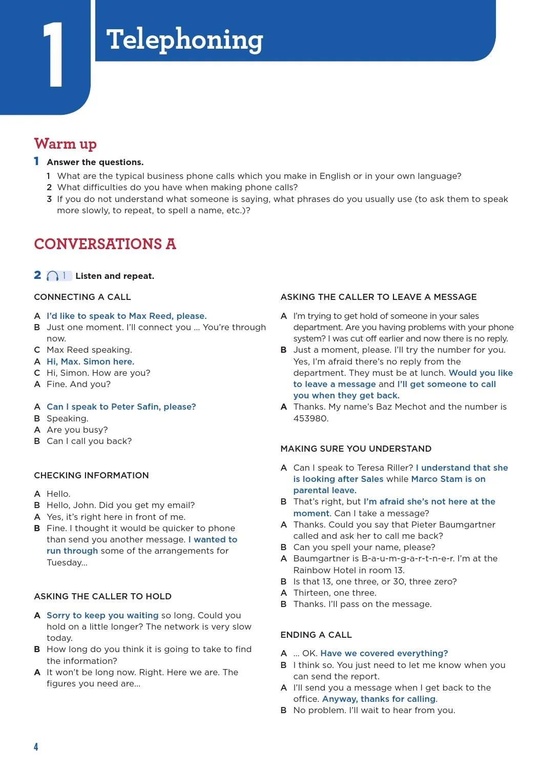 ESP Series - Flash On English For Business Conversations