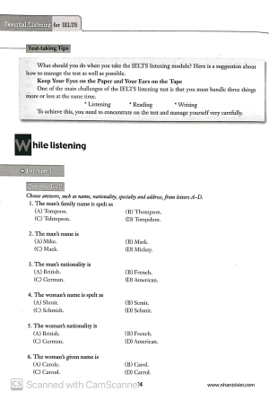 essential listening for ielts (2019)