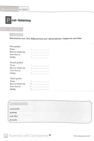 essential listening for ielts (2019)