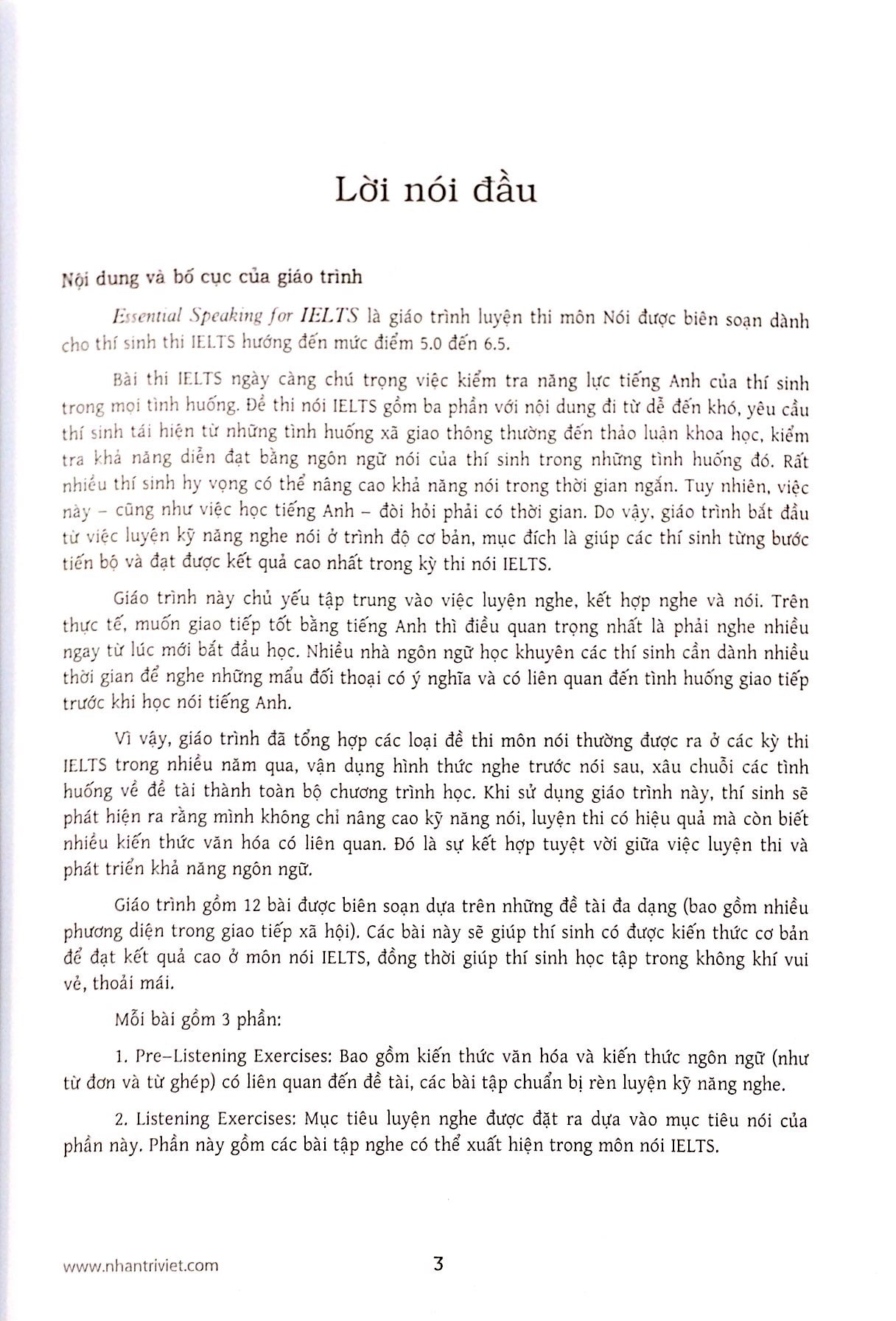 essential speaking for ielts