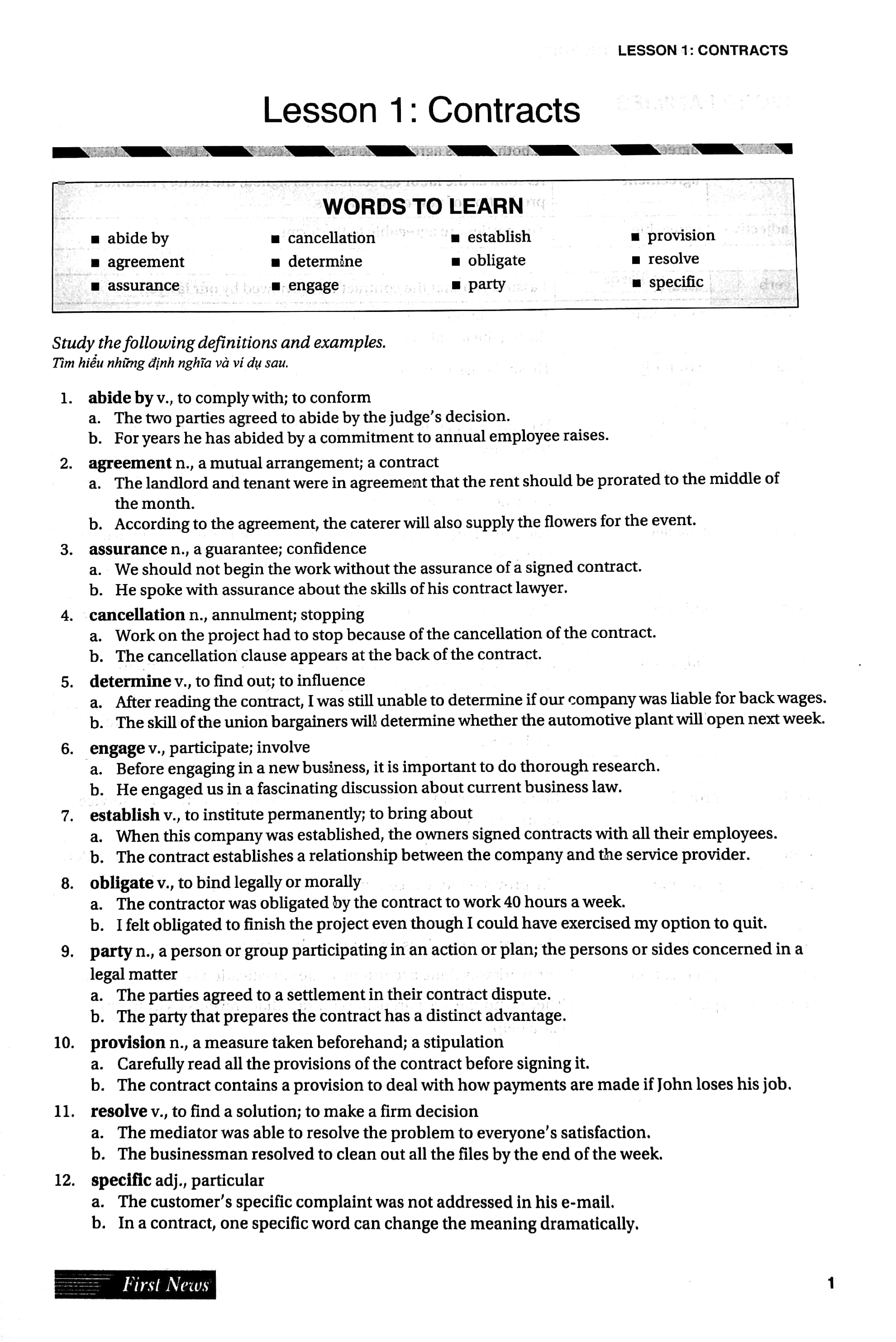 essential words for the toeic 6th (tái bản 2019)