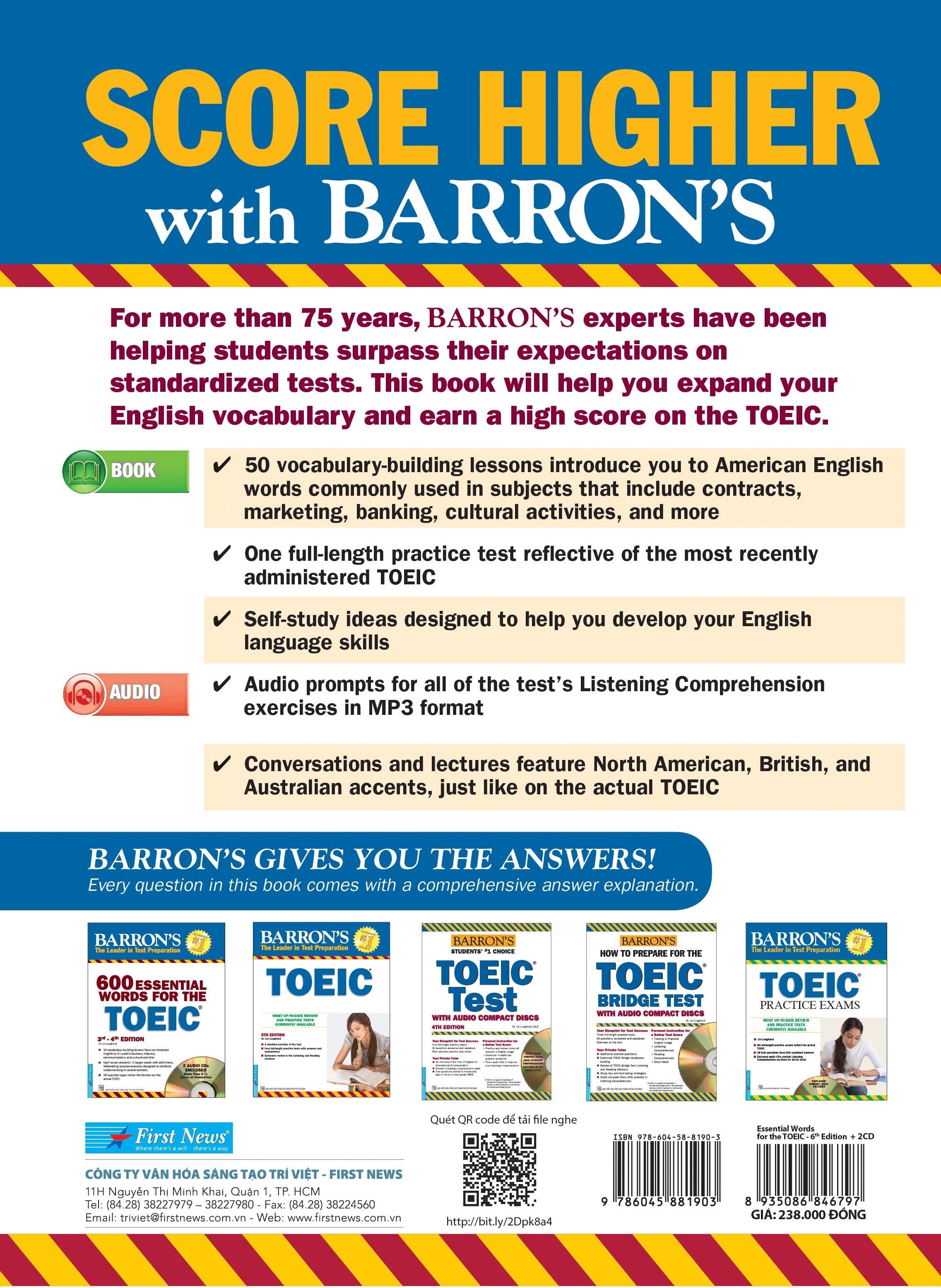 essential words for the toeic 6th (tái bản 2019)