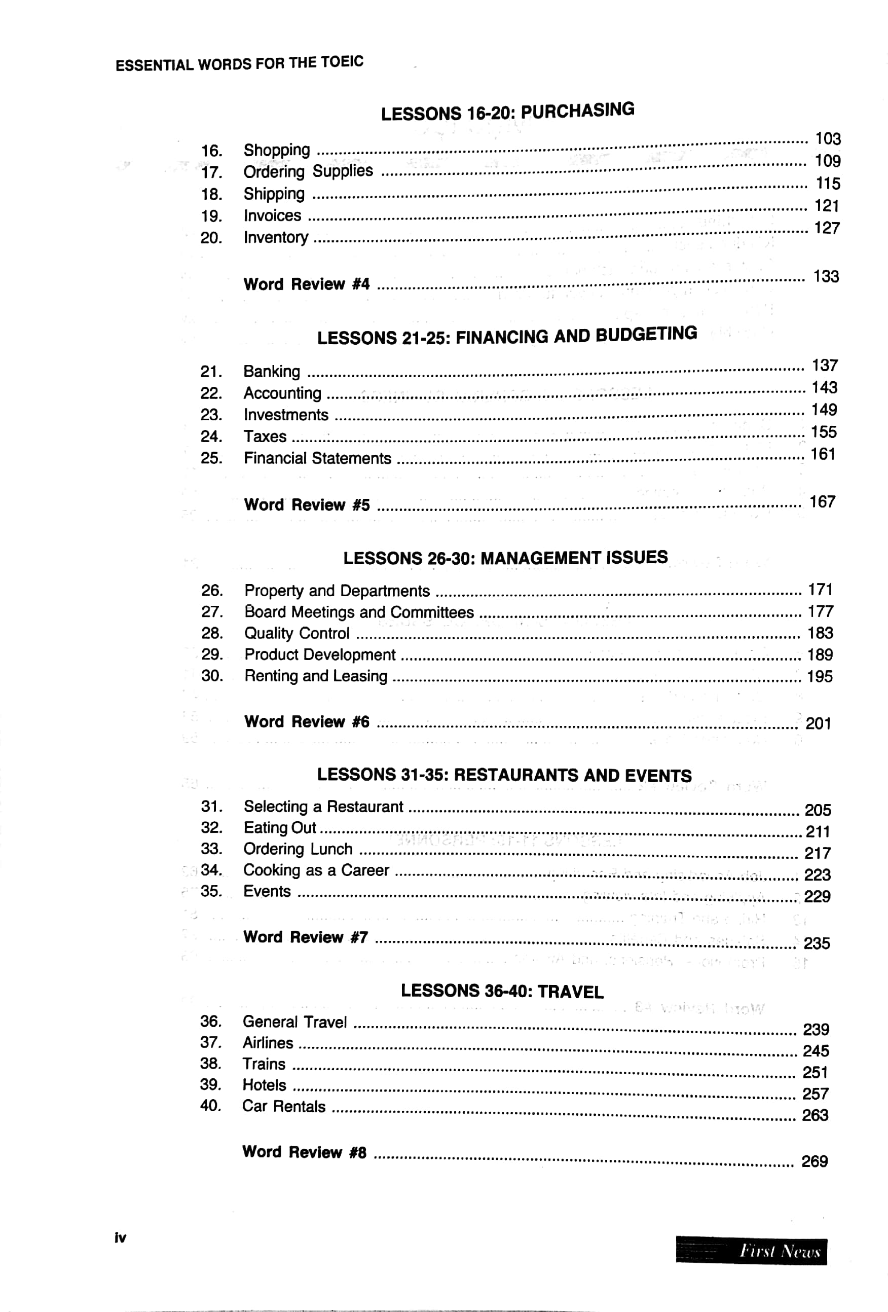 essential words for the toeic 6th (tái bản 2019)