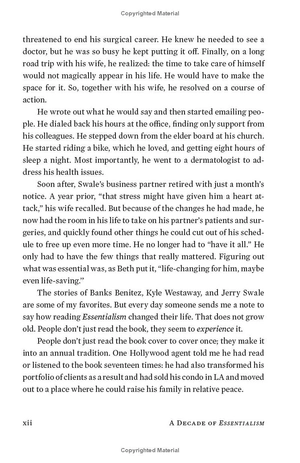 essentialism - the disciplined pursuit of less