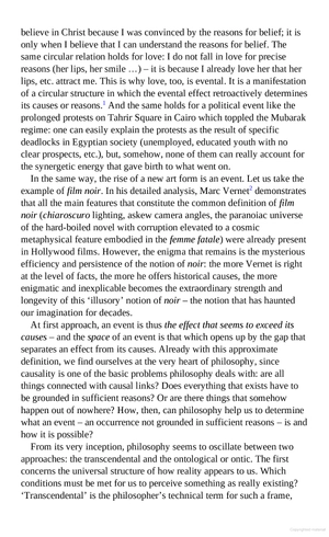 event - philosophy in transit