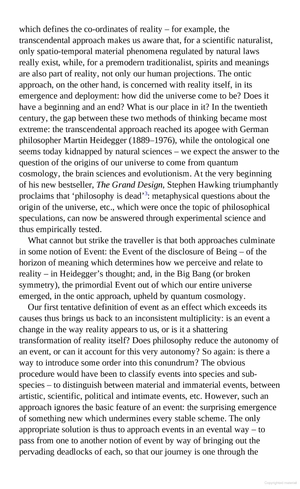 event - philosophy in transit