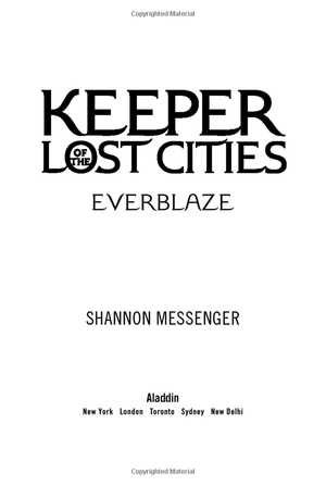 everblaze (3) (keeper of the lost cities)