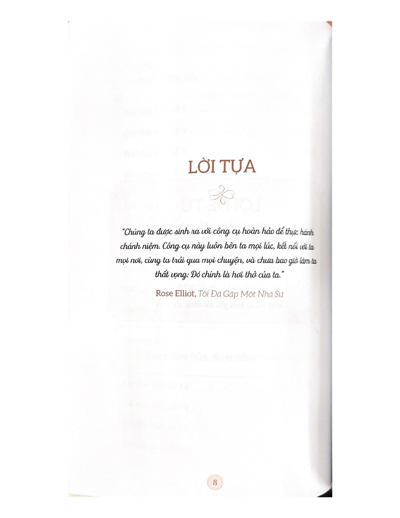 every breath you take - chánh niệm trong từng hơi thở