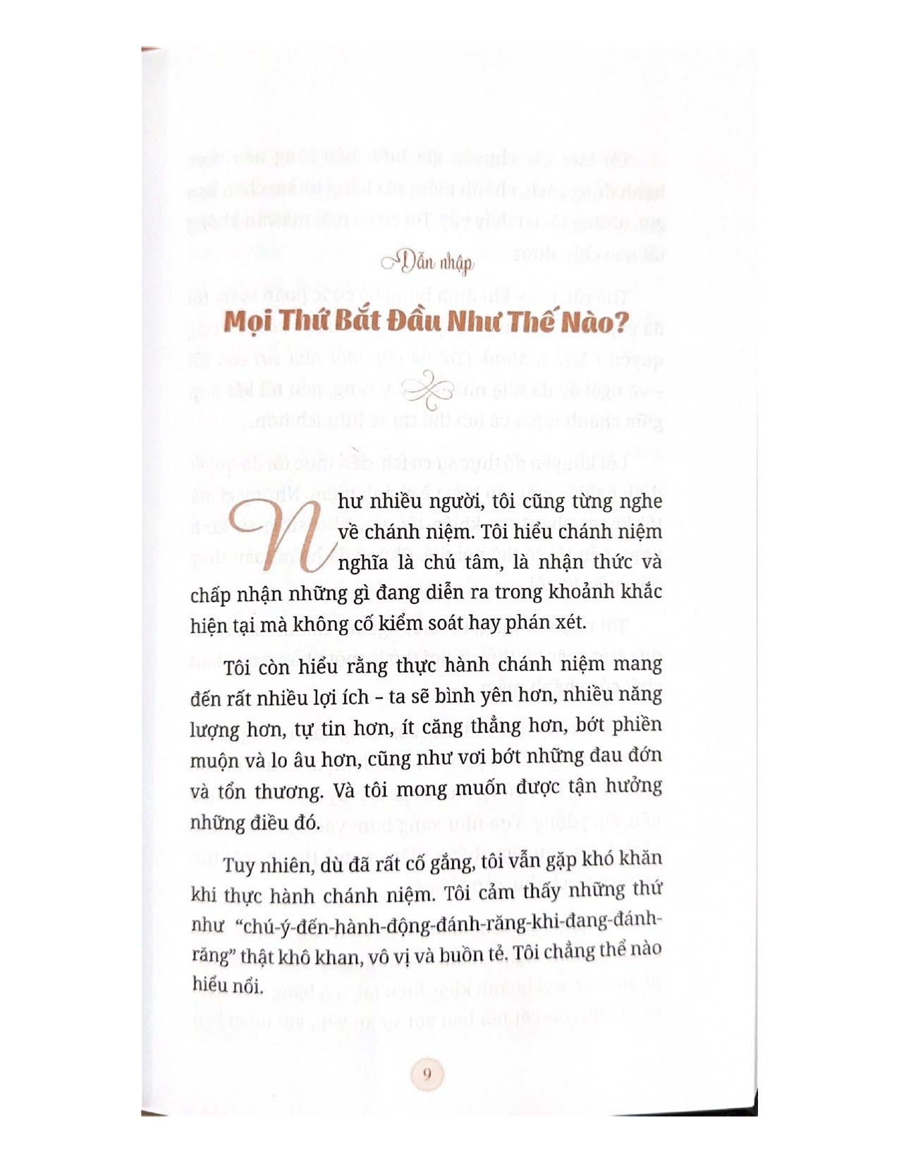 every breath you take - chánh niệm trong từng hơi thở