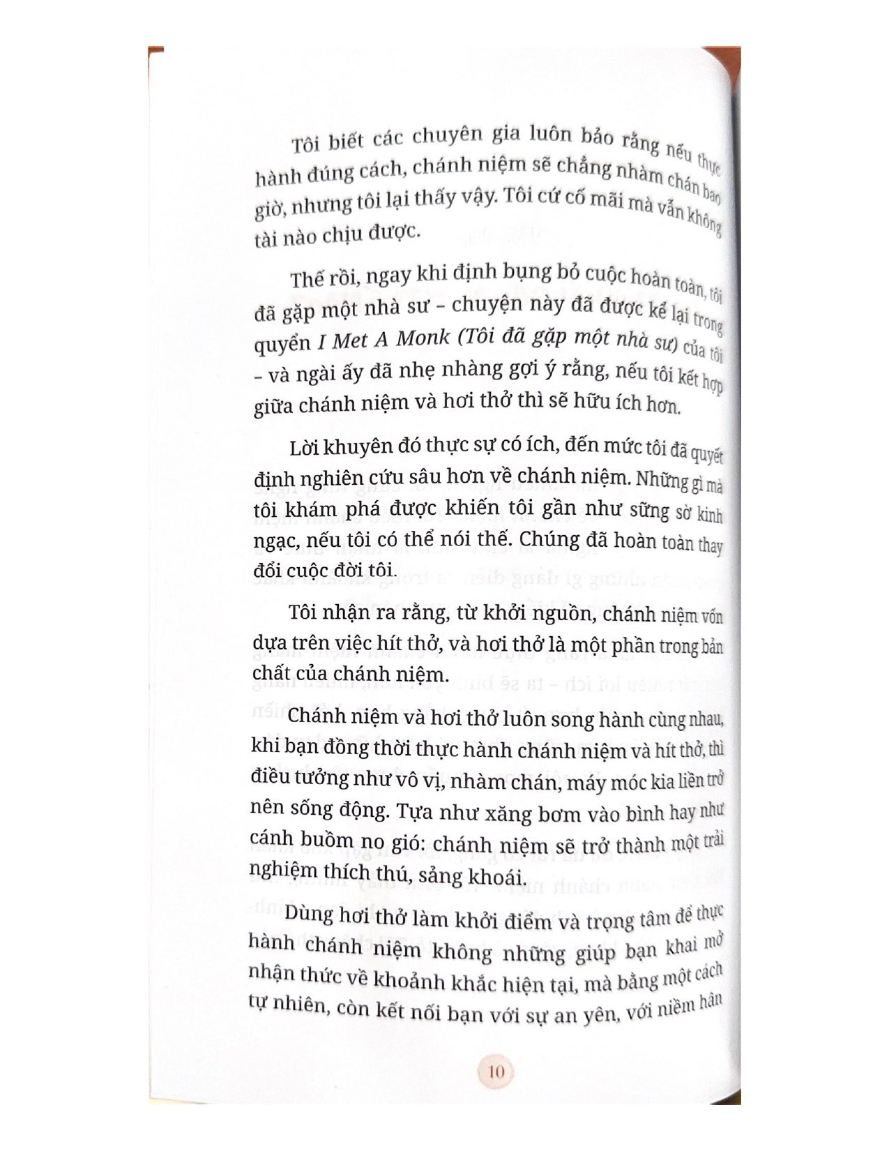 every breath you take - chánh niệm trong từng hơi thở