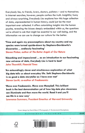 everybody lies - what the internet can tell us about who we really are