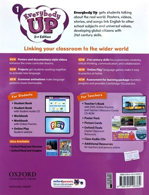 everybody up 2e 1: workbook with dvd and online practice pack