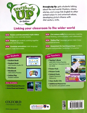 everybody up 2e 4: workbook with online practice pack