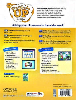 everybody up: starter level: teacher's book pack with dvd, online practice and teacher's resource center cd-rom: starter: linking your classroom to the wider world